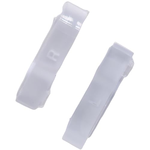 Image of Deal4GO L R Trigger Button Replacement for PSP 2000 PSP 3000 Left & Right Buttons - Transparent White