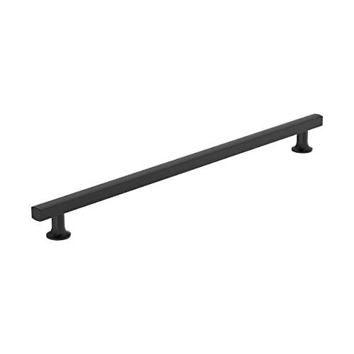 Amerock 18" Everett Matte Black Appliance Pull