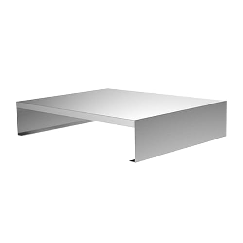 KiBcsLic Cubierta Superior para Estufa Cubierta Protectora Gas Soporte para Platos Estantería de Acero Inoxidable Fácil Limpieza Adecuado para Habitaciones, S