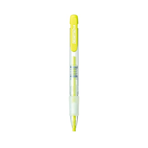 KUTSUWA NEONPITSU Mechanical Dry Highlighter Pencil, 3.8mm neon lead, 1ea, Fluorescent Yellow (PA020YE)
