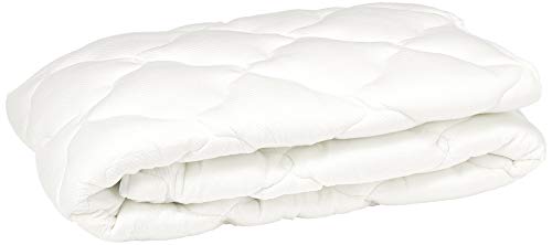 Amazon Basics - Coprimaterasso, in rayon di bambù