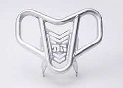 DG Performance 554-2110 - V-Pro Front Bumper 1-1/4" Tubing - Aluminum fits Honda TRX 250 EX/X (2001-2010)