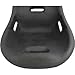 JEGS Pro High Back Race Seat | Black Polyethylene | 13 LBS | 17 Degree Back Angle | 32.250 in. H x 21 in. W x 20 in. D
