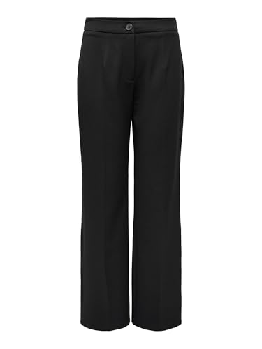 Pantalon droit ONLY Onlmia taille haute extensible confort
