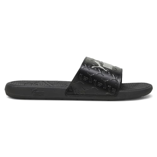 PUMA Cool Cat 2.0 Superlogo sandales légères à semelle amortissante homme noir