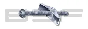 5/16X4 Combination Round Head Toggle Bolt Zinc