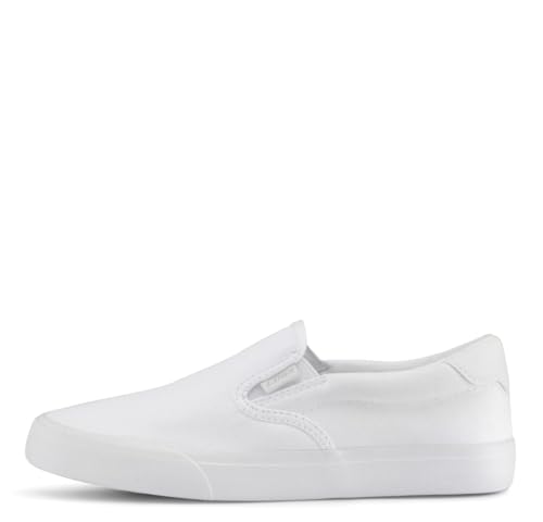 Lugz Women's Clipper Sneaker, White, 7.5 M US