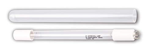 BLUONICS (2pcs 6W UV 4 Prong Replacement Bulb & Quartz Sleeve for Our Water Purifier Ultraviolet Light System