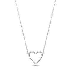 Silver Heart Necklace