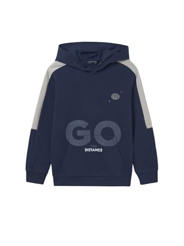 Mayoral Contrast Pullover for Boys Navy