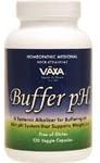 (3 Bottles) VAXA Buffer - pH + Buffer pH Homeopathic Medicinal Systemic Alkalizer for Buffering and Acid pH System - 120 Capsules in each bottle by Buffer pH