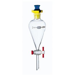 Sep. Funnels, Pear-Shaped, 500ml, TS Stopcock Size: 4 - 29049F-500 - EACH