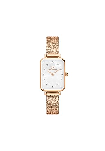 Daniel Wellington Quadro Montre 20x26mm Double Plated Stainless Steel (316L) and Crystals Rose Gold