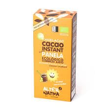 Pack 2x275g Cacao Instantáneo con Panela | Selección ECO | Endulzante Integral | Sin Gluten (SG) | 100% Origen Vegetal | Calidad Vegana