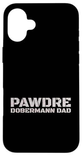 PAWDRE Dobermann Dad Dog Lover Apparel �X�}�z�P�[�X iPhone 16 Plus �p