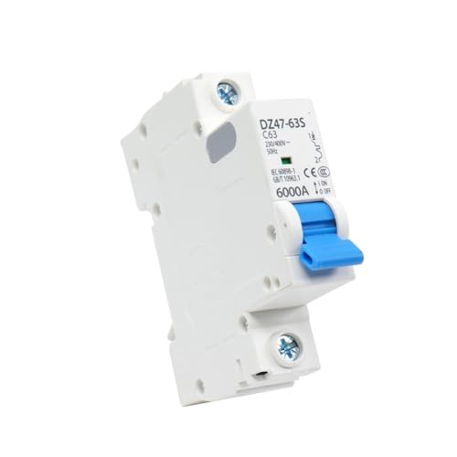 Disjoncteur miniature DZ47-63S 1P pour sécuriser la maison autonome