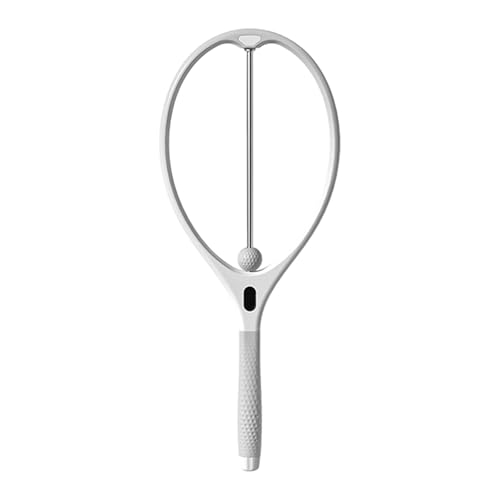 Ronyme Entrenamiento de Swing de Raqueta de Tenis, Raqueta Snap Ayuda con Todos los Golpes. Calentamiento de de Tenis para Jugadores Principiantes, Gris