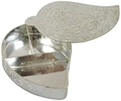 Deco Alankaram Presents Pan Shape Diamond Kankavati Set, Pooja Thali Decorative, Pooja Items for Home, Housewarming Return Gift, Pooja Articles for Gift with Potli Bags #Frienemy-185 image 4