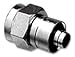 25-7050 F Crimp Connector with Attached Crimp Ring for RG59 Coax (10 pieces)