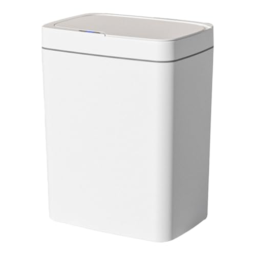 Evite bacterias con el bote de basura con sensor de movimiento automático para baño de 15L