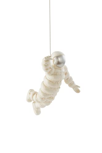 JOTEX Neil Astronaut Dekorative Figuren, Wanddeko - Matt-Wei&szlig;, 31.9X19.5x13.6 cm