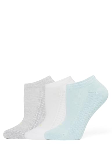 Image of HUE Women's Air Cushion No Show Sock 3 Pair Pack