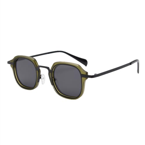 Lunettes de Soleil Vintage Femme pour Éviter l'Éblouissement Carrées