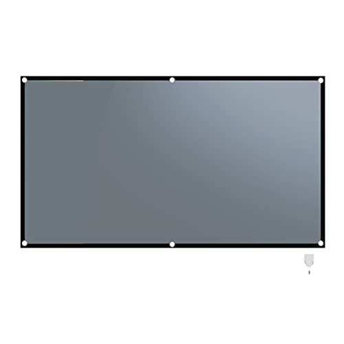 Pantalla de película portátil gris anti-luz y de alta definición