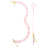 UKCOCO Arco e Frecce Cupido in Schiuma Rosa, Costume per Festa