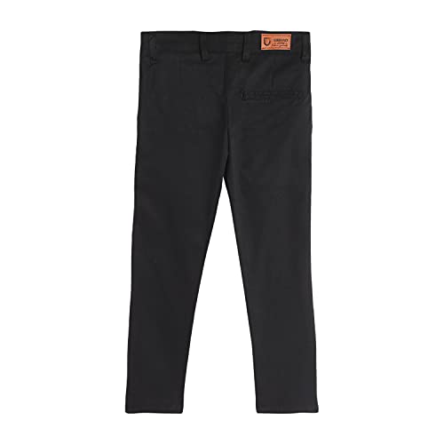 Image of Urbano Juniors Boy's Slim Fit Mid Rise Solid Chino Trouser Stretch