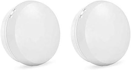 Corvi Surface 4 6-Watt LED Panel Light (Pack of 2, White, Round)