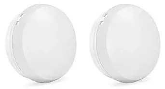 Corvi Surface 4 6-Watt LED Panel Light (Pack of 2, White, Round)
