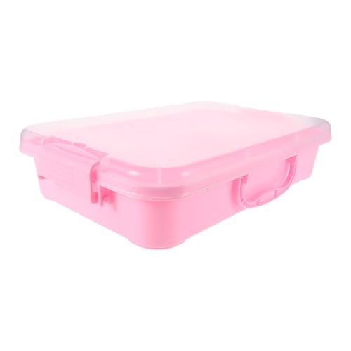 Mikinona caja de arena sensorial rosa para tardes de manualidades y juegos en el salón