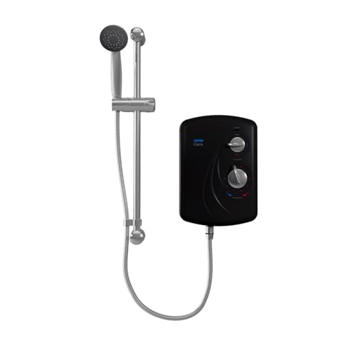 Triton Cara Electric Shower - Madrid 2 Seville Enrich (9.5kW Black)