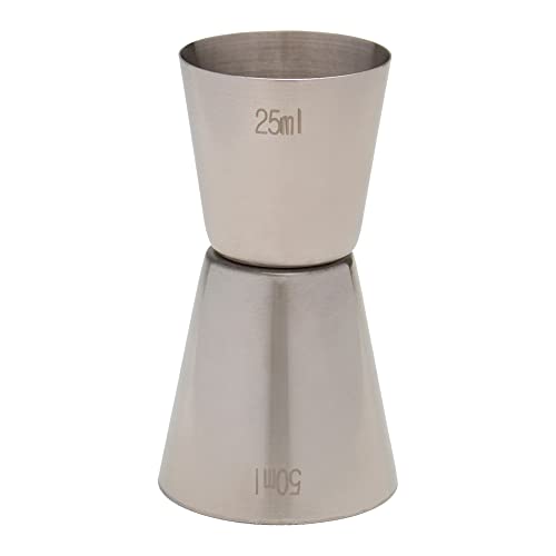 Mimo Style Dosador Duplo, Possui Dois Lados de Medição, Garante a Dosagem Exata Para Seu Drink, 50 m