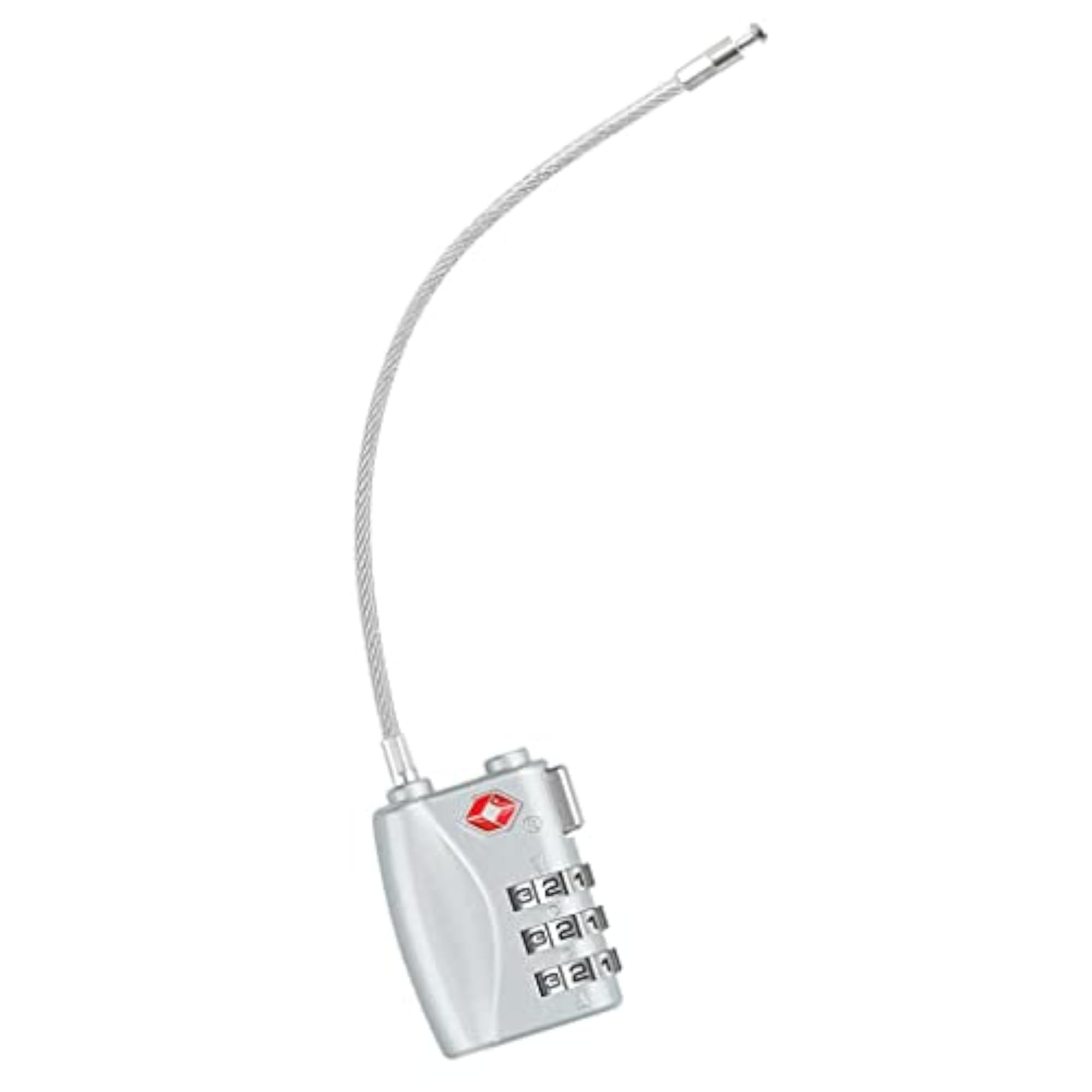 Mini 3-Digit Resettable Combination Travel Luggage Lock