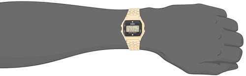 Image of Casio Vintage Series Digital Gold Dial Unisex Watch - A159WGED-1DF(D164)