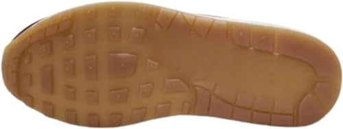 Image of Nike Air Max 1 LX Women's Shoes, Sail /Sail /Gum Light Brown /Team Red, Size 10