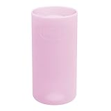 Dr. Brown's Options+ Narrow Glass Bottle Sleeve, 100% Silicone, Pink, BPA-Free, 8 oz, 1-Pack