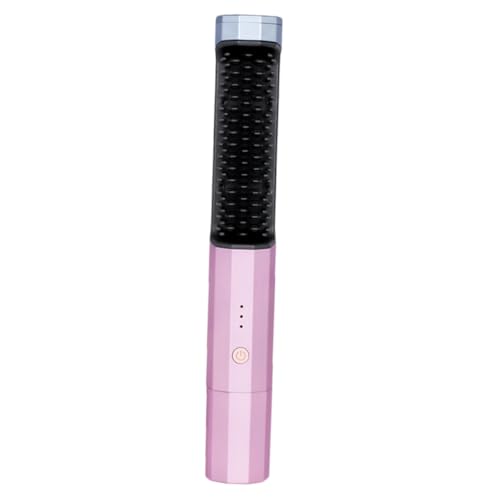 Brosse lissante sans fil USB et peigne chauffant compact pour retouches express