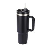 🥤 Taza Térmica Grande 1200ml con Pajita y Asa ✨ Disfruta tus bebidas favoritas frías o calientes durante horas gracias a su diseño de acero inoxidable con doble pared. Con capacidad XL de 1.2L, es perfecta para mantenerte hidratado en la oficina, en casa, de viaje o en el gimnasio.