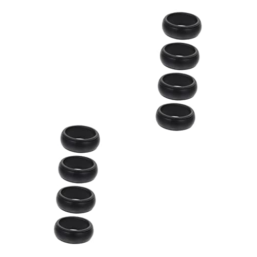 CONGARTENO 2sets Outdoor Sports Ring Silicone Finger Ring Jewelry Set Pack Flexible Workout Protector 4pcs*2