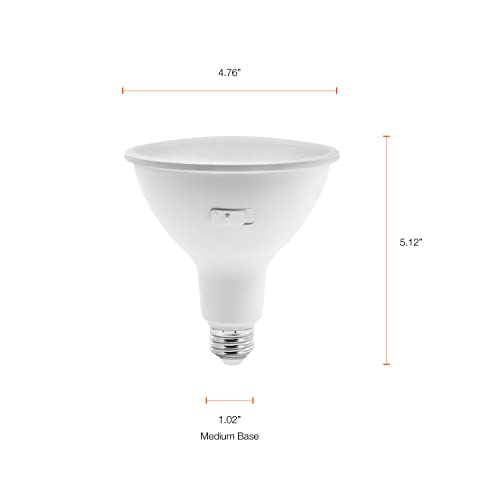 Image of Sylvania LED PAR38 Light Bulb, 100W = 15W, 3 CCT Select (2700K / 3000K / 5000K), 13 Year, Dimmable, 1100 Lumens, Wet Rated, Energy Star - 1 Pack (41383)