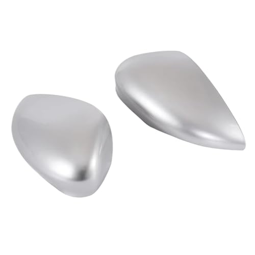 Couvercles Rétroviseur Argentés Ford Fiesta MK7 2008-2017 Cache Coque Rétroviseurs Extérieurs