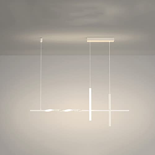 Luminaire suspendu en métal au design minimaliste pour intérieur contemporain