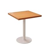 Quadratischer Esstisch für Restaurant, runder Küchentisch aus Holz, platzsparend, Couchtisch, moderner Akzenttisch für kleine Räume, ideal für Essen und Freizeit