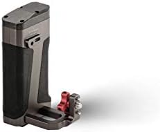 Tilta TA-SH6-57-G Side Power Handle for Sony a7/a9, Canon 5D/7D, Tilta BMPCC 4K - 12V DC Output, 8V USB Power, Grey