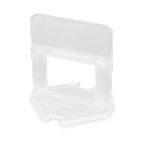 TekTools Tile Levelling System Spacer Clips, Ceramic Tile and Stone Installation