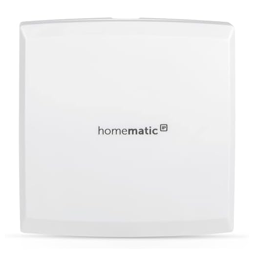 Homematic IP Smart Home Garagentortaster, Digitale Garagentorsteuerung per App, einfache Installation, einfach nachrüsten, 150586A0