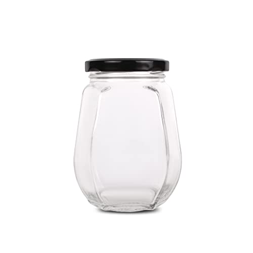 Image of Food Storage Containers, Jar For Spice, pickel, mason jar for honey, jam, pantry Pack of (12)